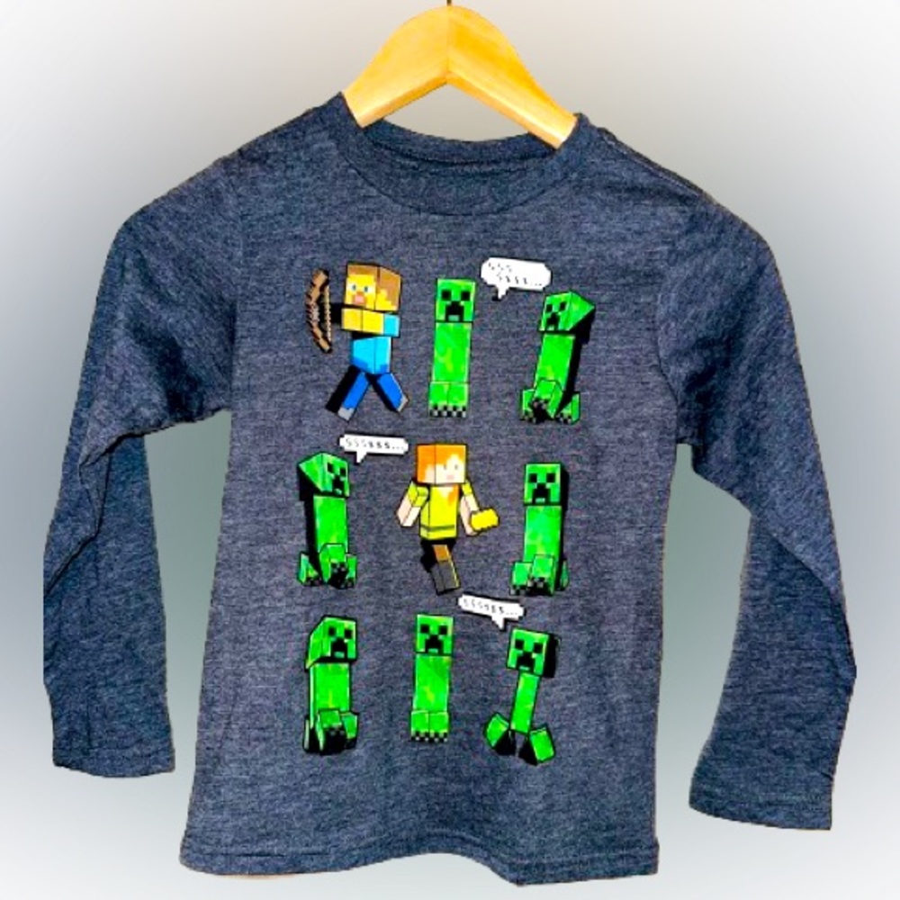 Minecraft Boy long sleeve shirt